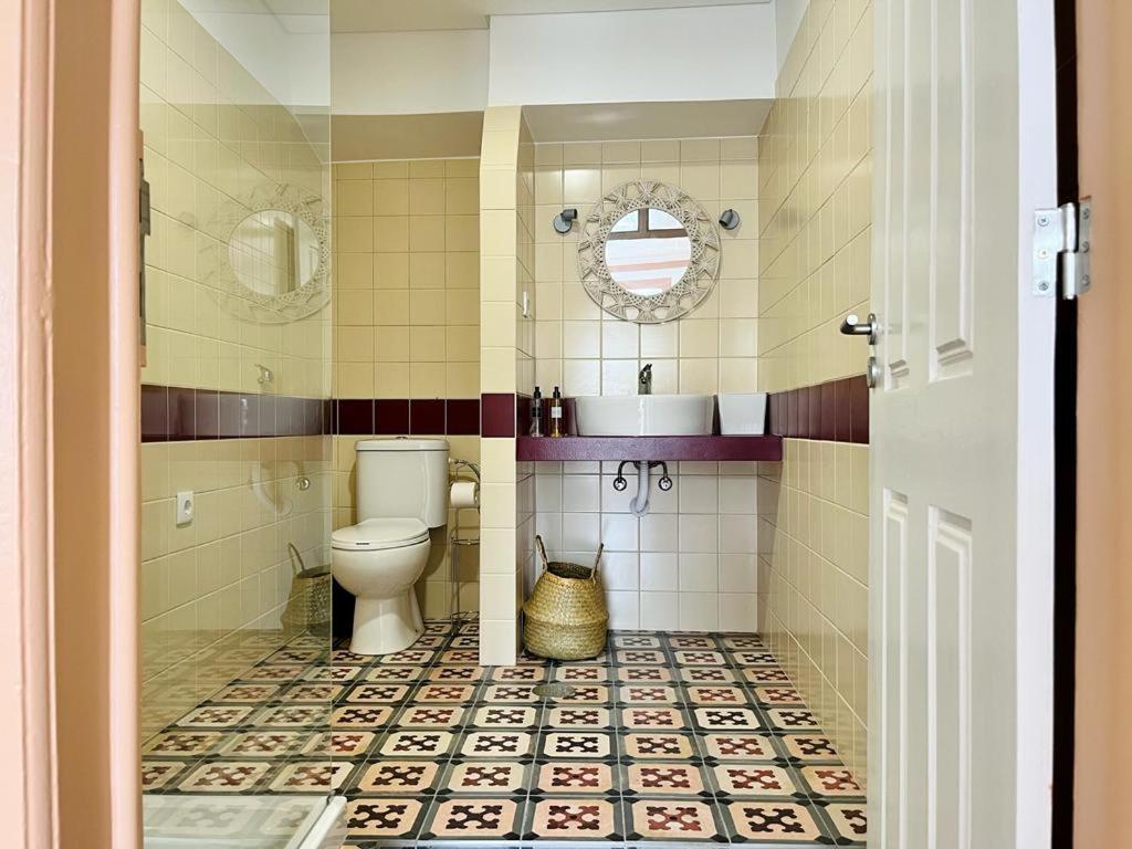 Casa Rosa Com Ac Apartment Coimbra Ngoại thất bức ảnh