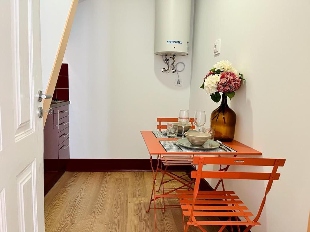 Casa Rosa Com Ac Apartment Coimbra Ngoại thất bức ảnh