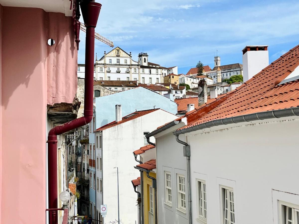 Casa Rosa Com Ac Apartment Coimbra Ngoại thất bức ảnh