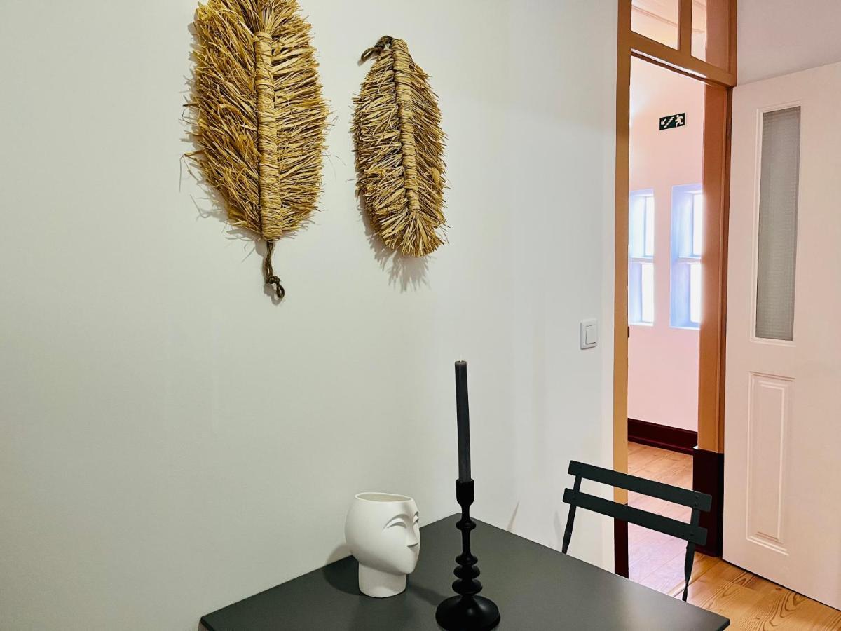 Casa Rosa Com Ac Apartment Coimbra Ngoại thất bức ảnh