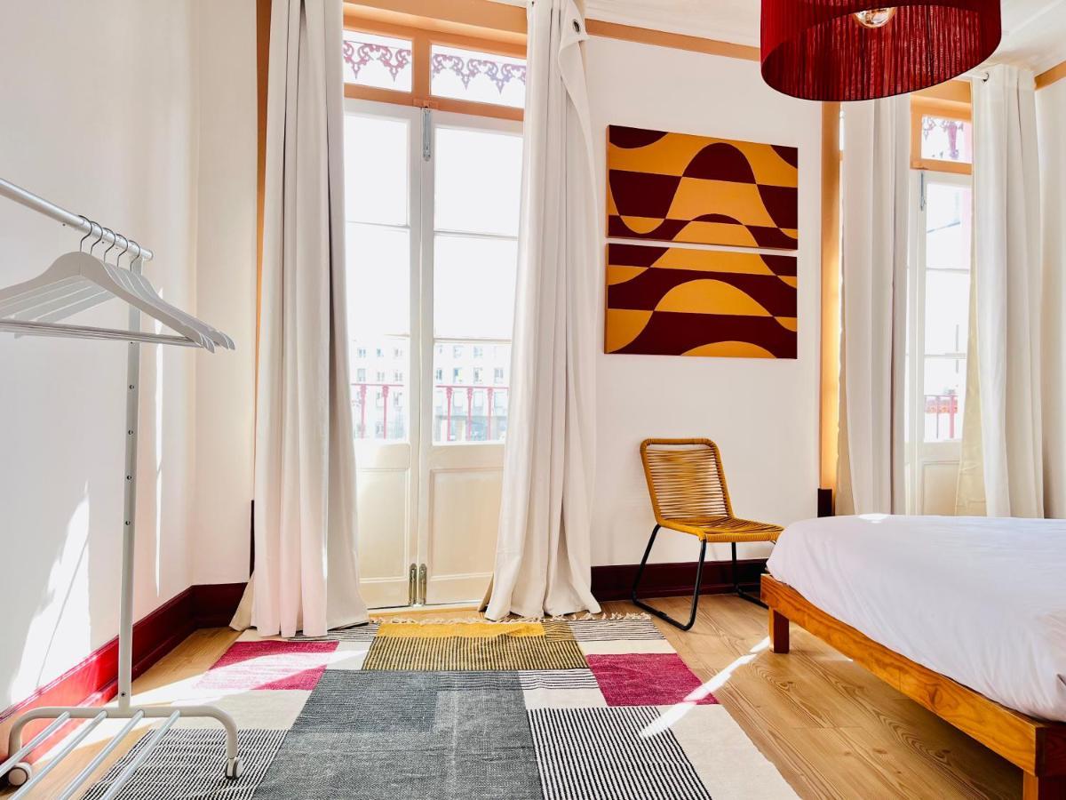 Casa Rosa Com Ac Apartment Coimbra Ngoại thất bức ảnh